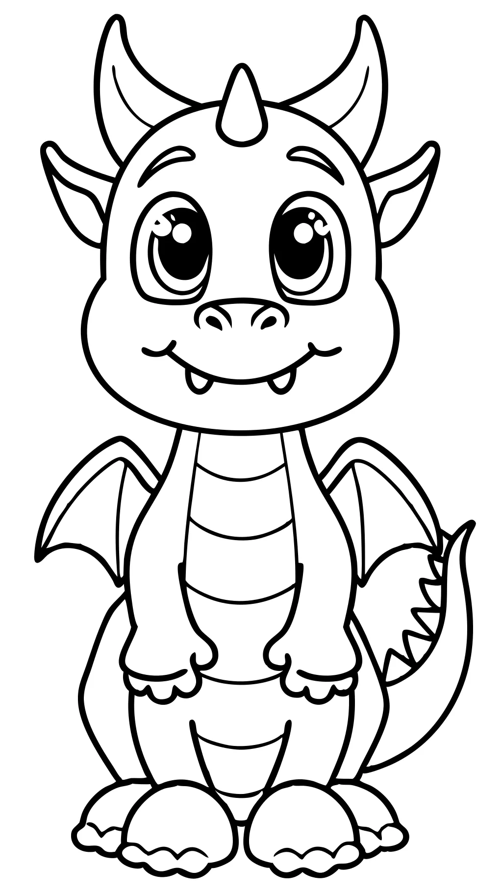 coloriages de dragon imprimables gratuits